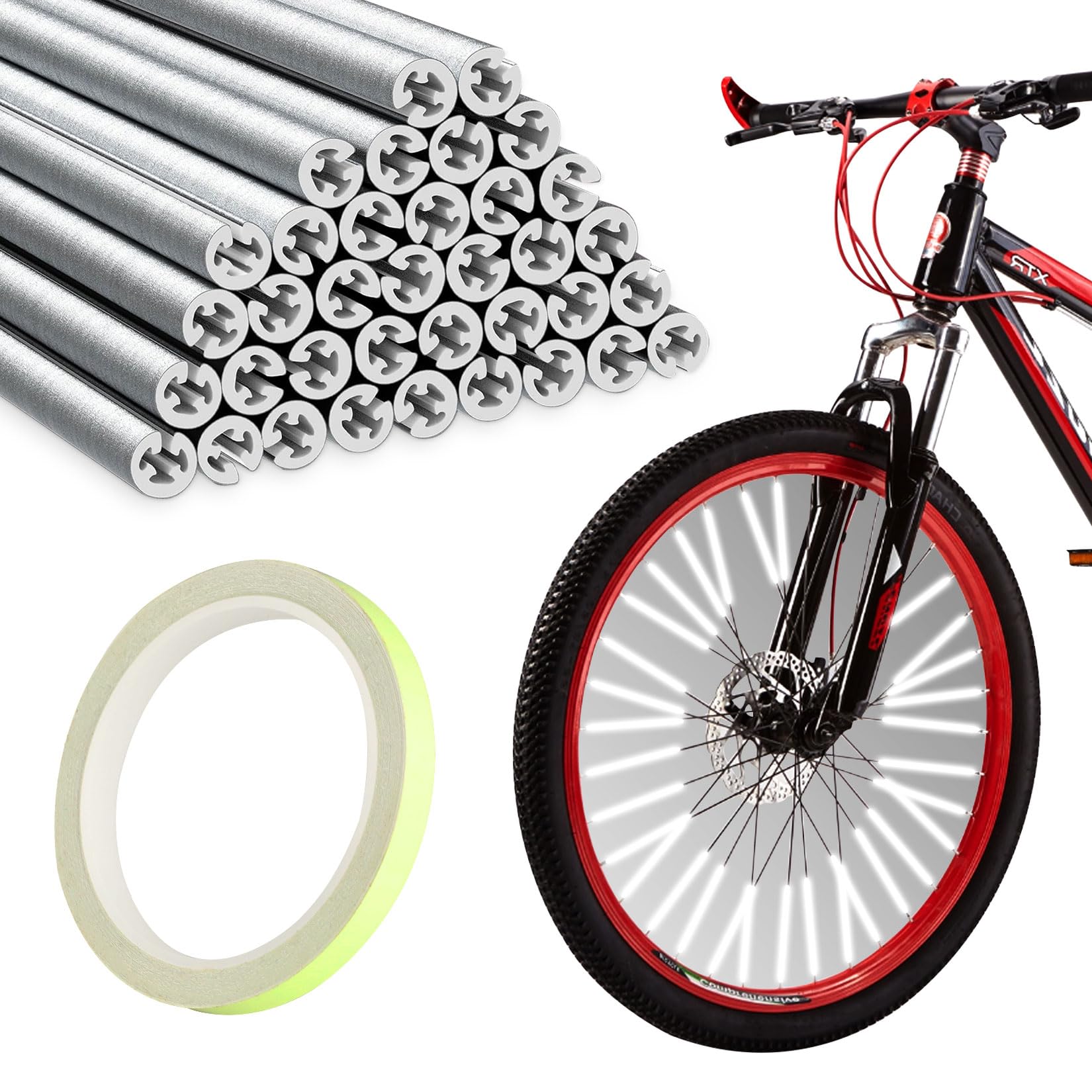 Bike Spoke Reflectors Set - 36 – Spoke Reflector Set recenzja i cena