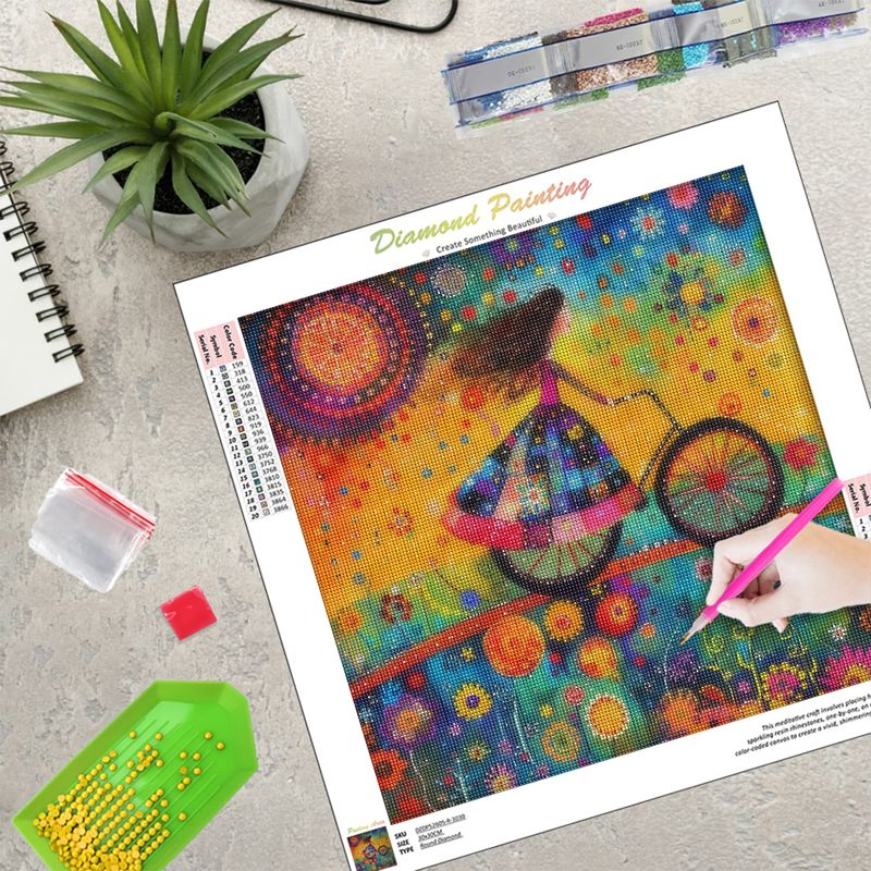 RUOPOTY 5D DIY Full Round/Squa – Cycling Zones recenzja i cena