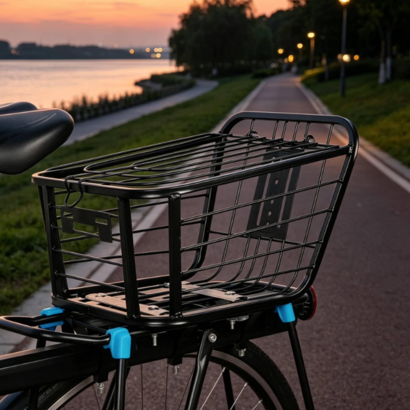 Folding Rear Bike Basket Folda – Cycling Commute Gear recenzja i cena