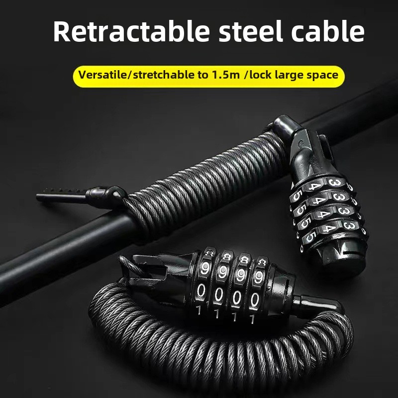 For Motorcycle Bicycle Anti-Th – Chain Lock Combination recenzja i cena