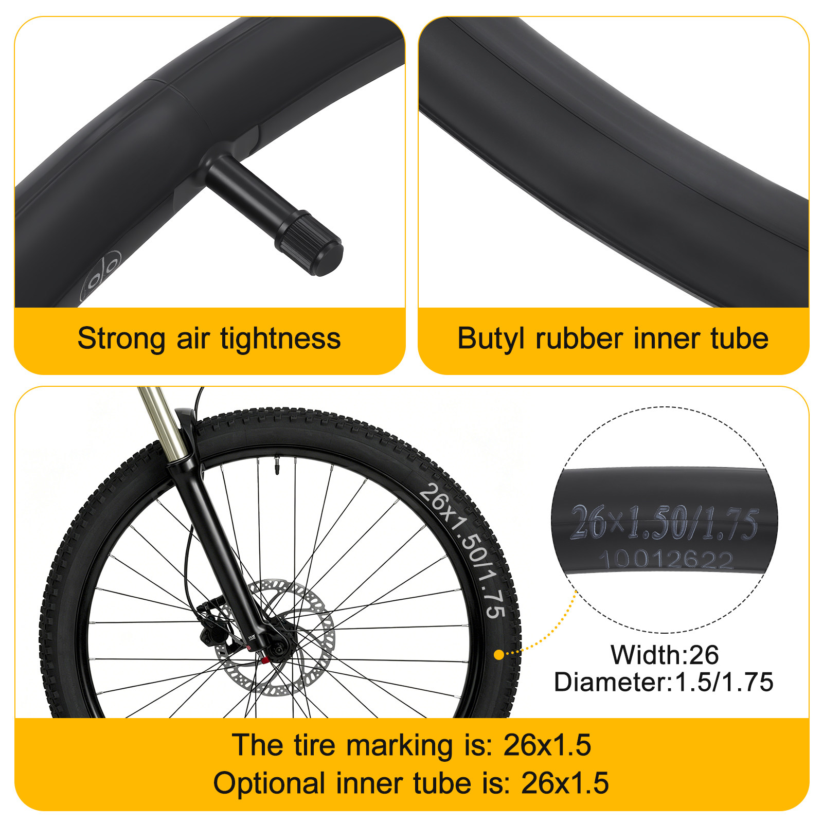 2Pcs Cycling Inner Tubes for S – Cycling Commute Gear recenzja i cena