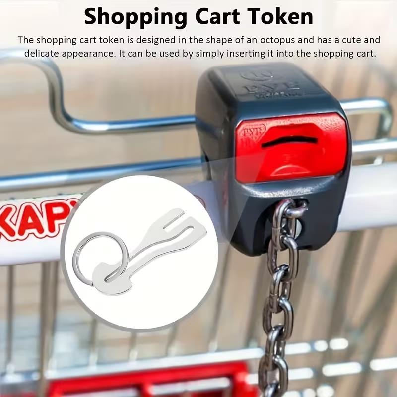 2pcs Reusable Shopping Cart To – Chain Lock Combination recenzja i cena