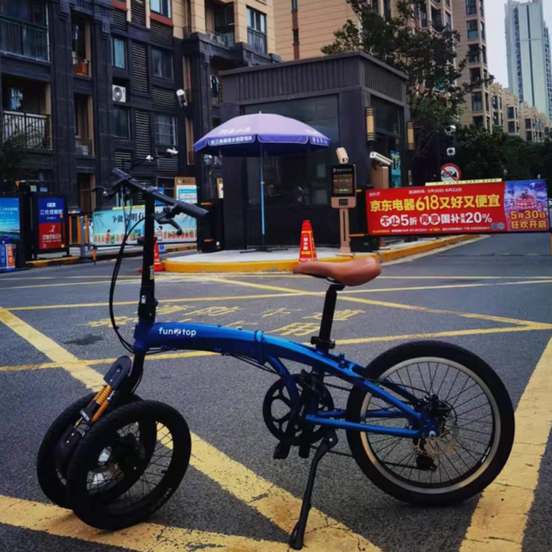 20/16-inch Dual-Front-Wheel Fo – Commuting With Bike recenzja i cena