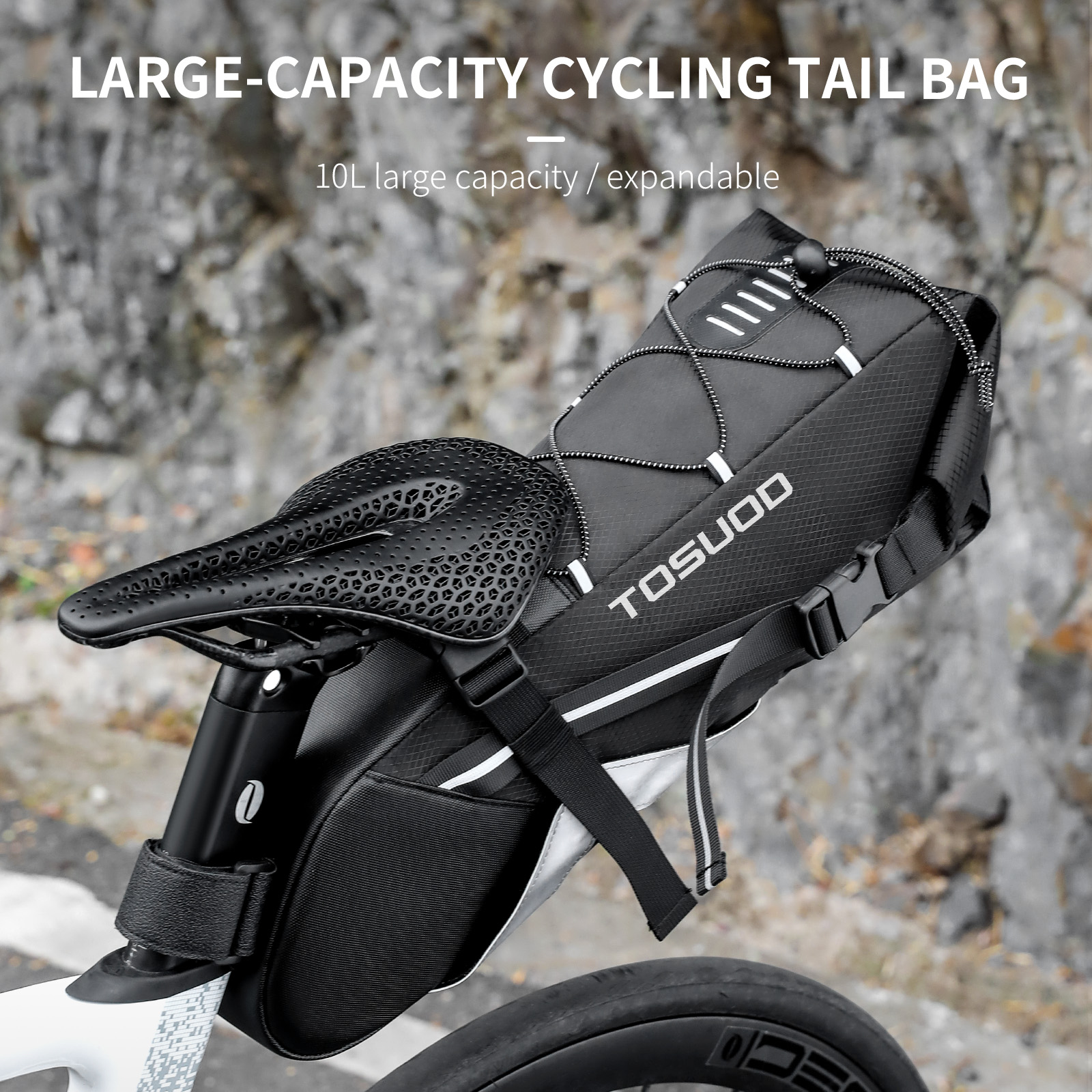 TOSUOD Bicycle Rear Bag 10L Ca – Cycling Journey recenzja i cena