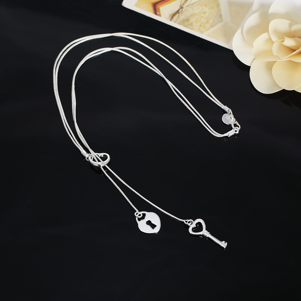 fine 925 Sterling Silver  roma – Chain Lock Combination recenzja i cena