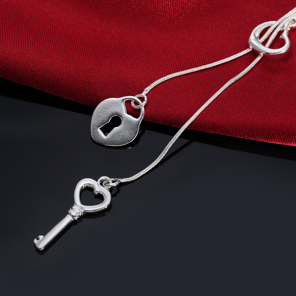 fine 925 Sterling Silver  roma – Chain Lock Combination recenzja i cena