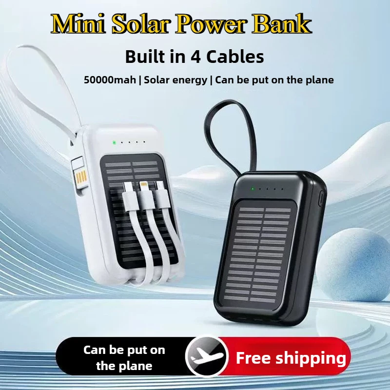 50000mAh Solar Power Bank Supe – Usb Charger Dynamo recenzja i cena
