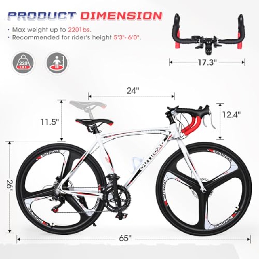 Road commuter bike for men and – Commuting With Bike recenzja i cena