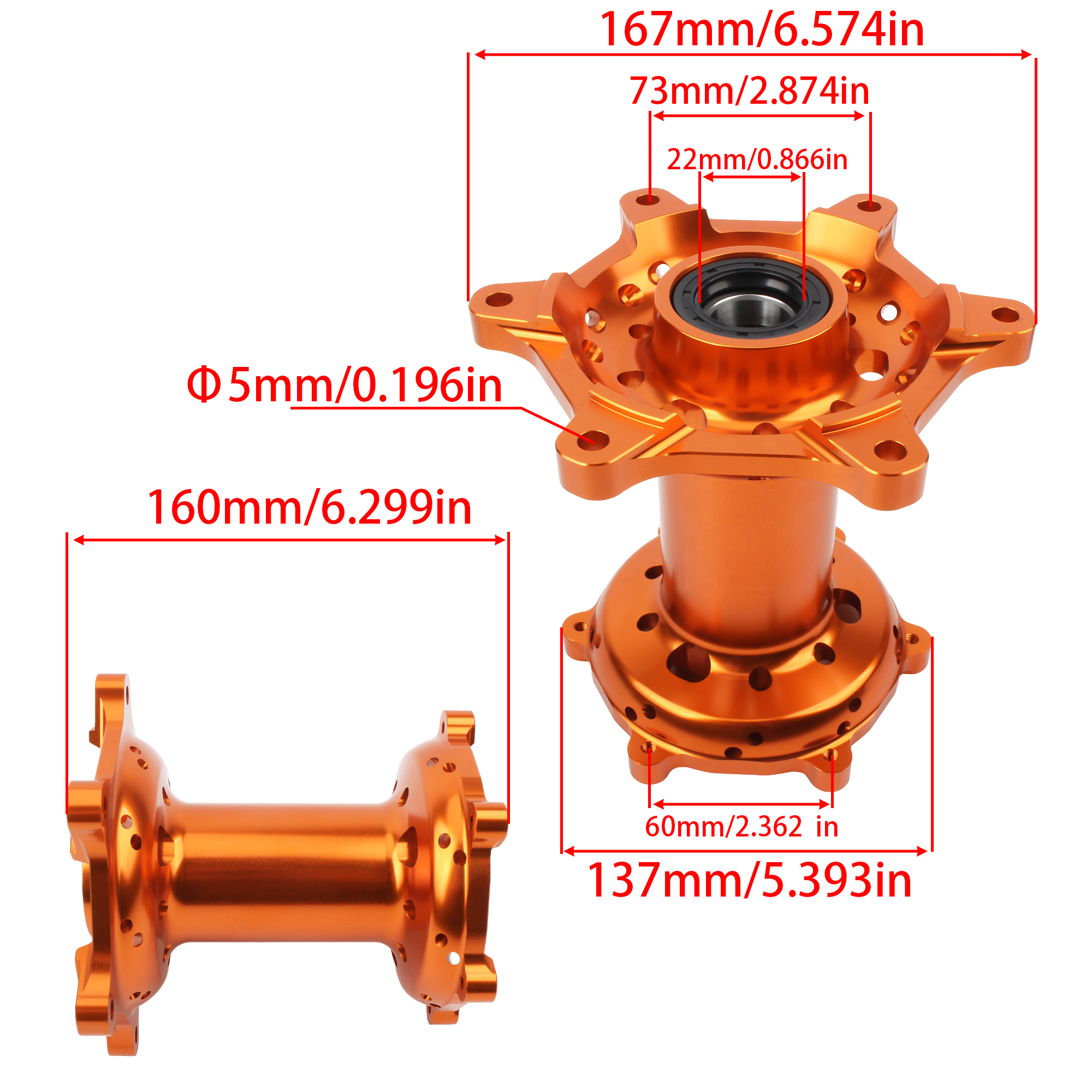 For KTM Husqvarna GASGAS HUSAB – Dynamo Hub Front recenzja i cena