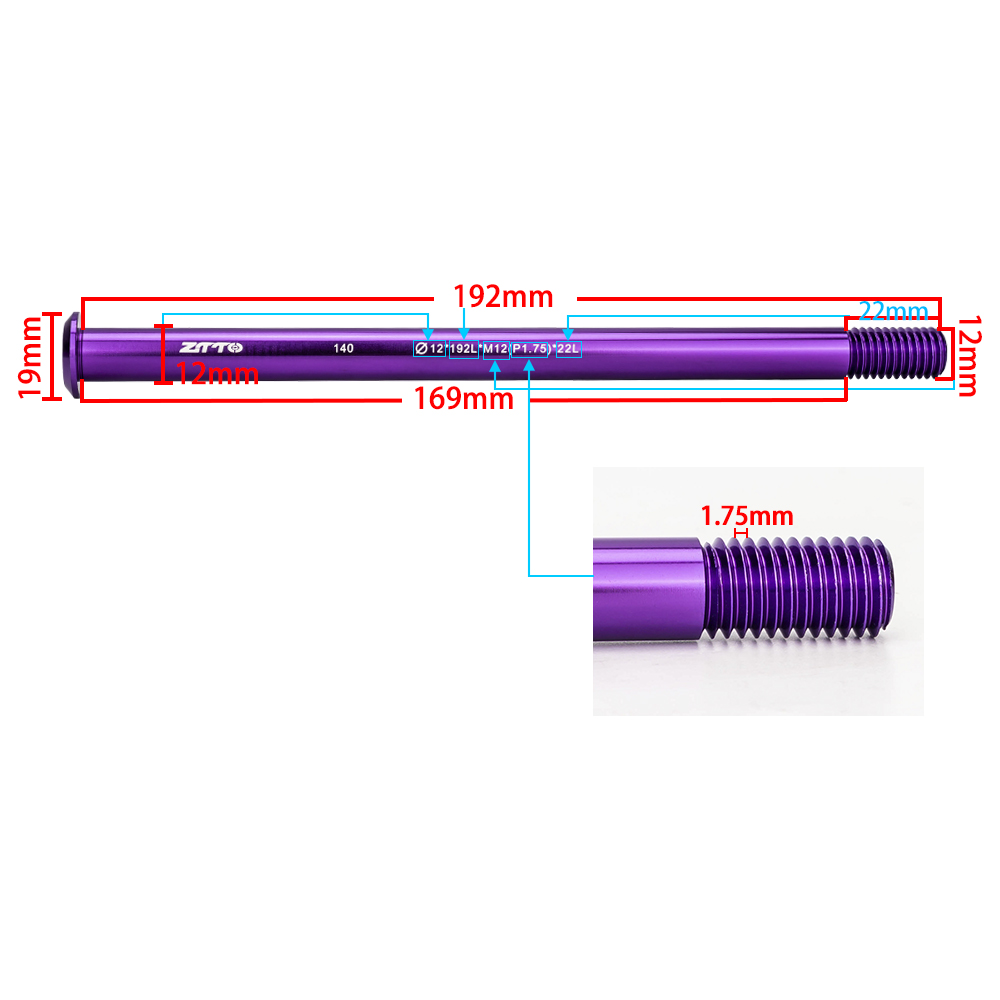 ZTTO M12xP1.0/1.5/1.75 MTB Roa – Dynamo Hub Front recenzja i cena