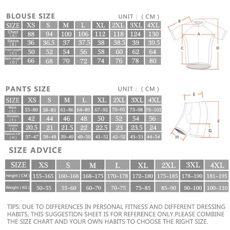 -Pro Cycling Jersey Set, Sport – Cycling Commuter Clothing recenzja i cena