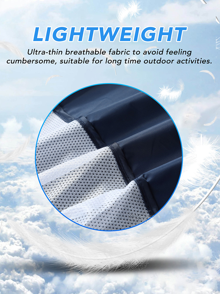 Fan Vest Wearable Cooling Air- – Cycling Commute Clothes recenzja i cena