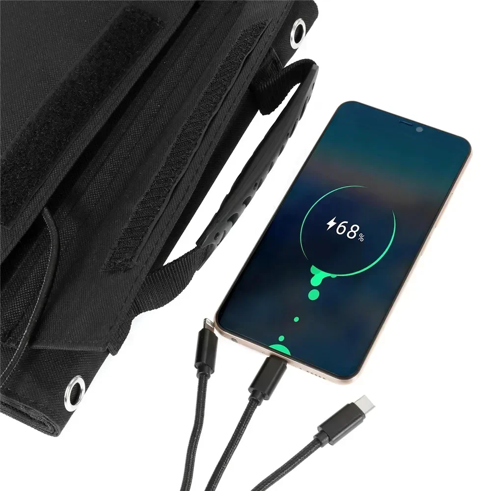2024 New Portable Solar Panel  – Usb Charger Dynamo recenzja i cena