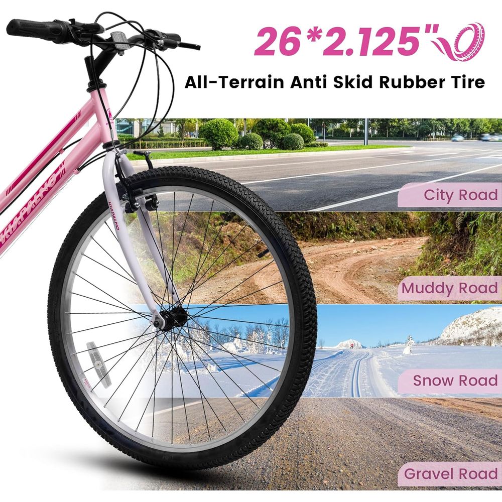21-Speed 24/26 Inch Women's Mo – Commuter Cycling recenzja i cena