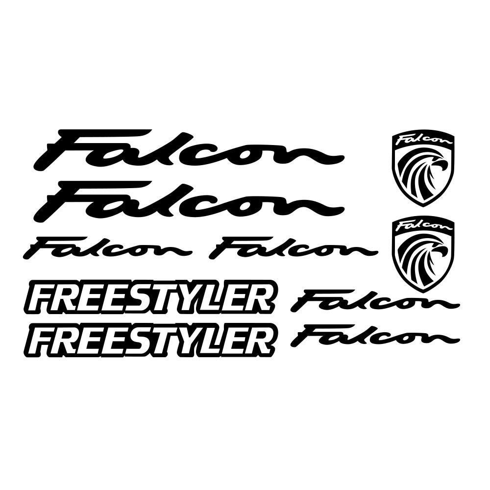 for Falcon bike decals labels  – Cycling Quote recenzja i cena