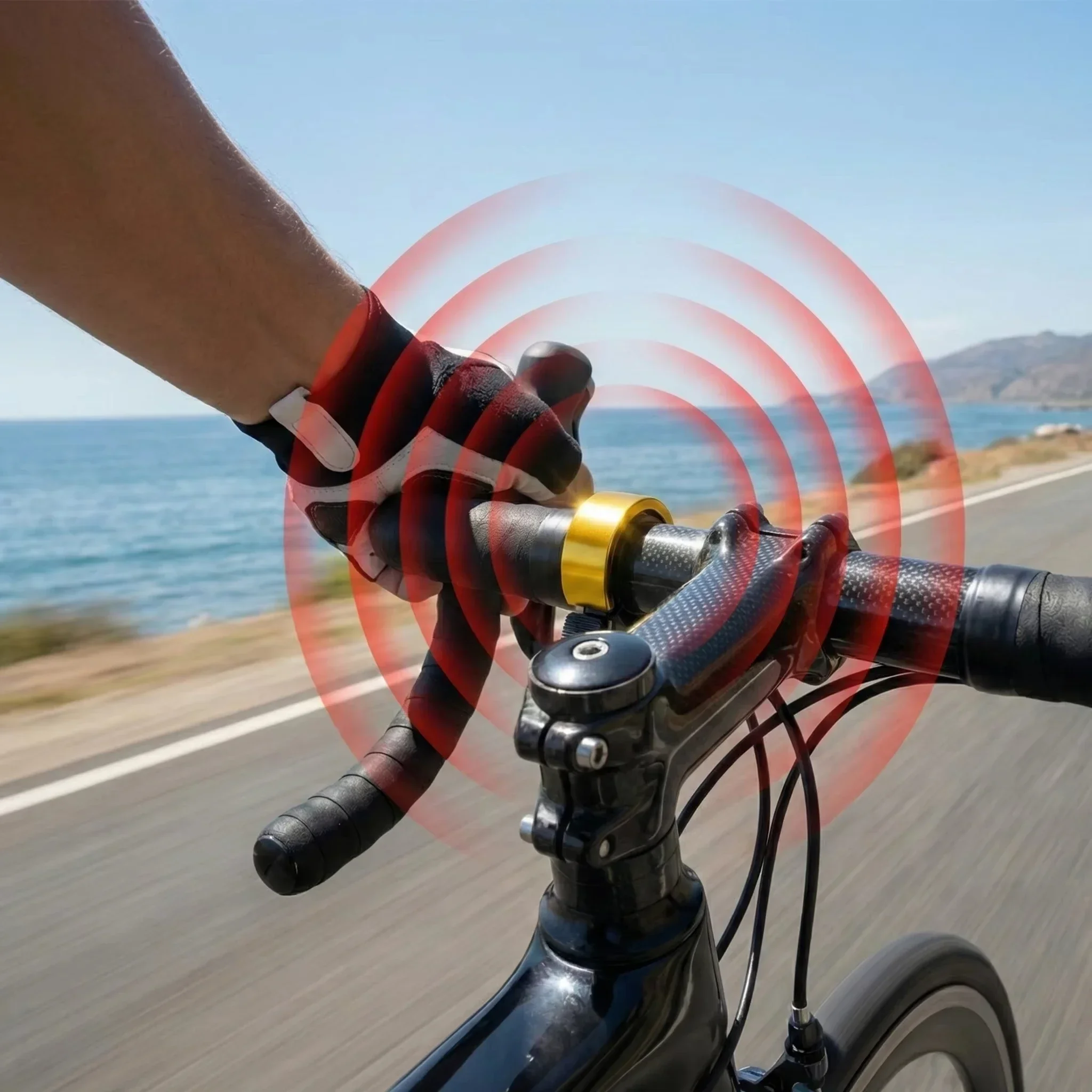 Bicycle Bell MTB Bicycle Horn  – Bell Handlebar Ring recenzja i cena