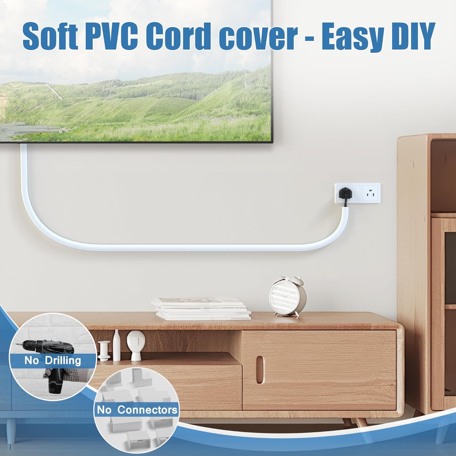 1PC 1/3/5m Flexible floor cabl – Cable Lock Flexible recenzja i cena