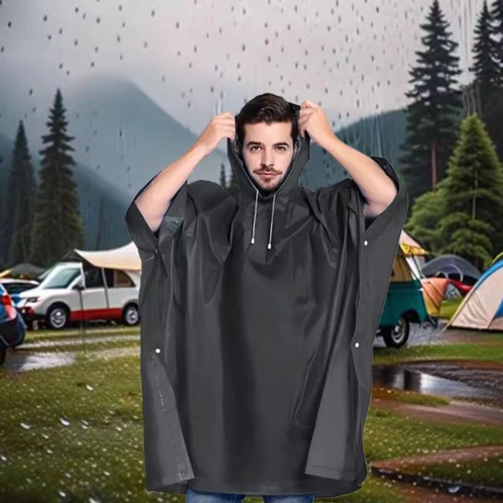Waterproof Rain Poncho Lightwe – Cycling Rain Jacket Commute recenzja i cena