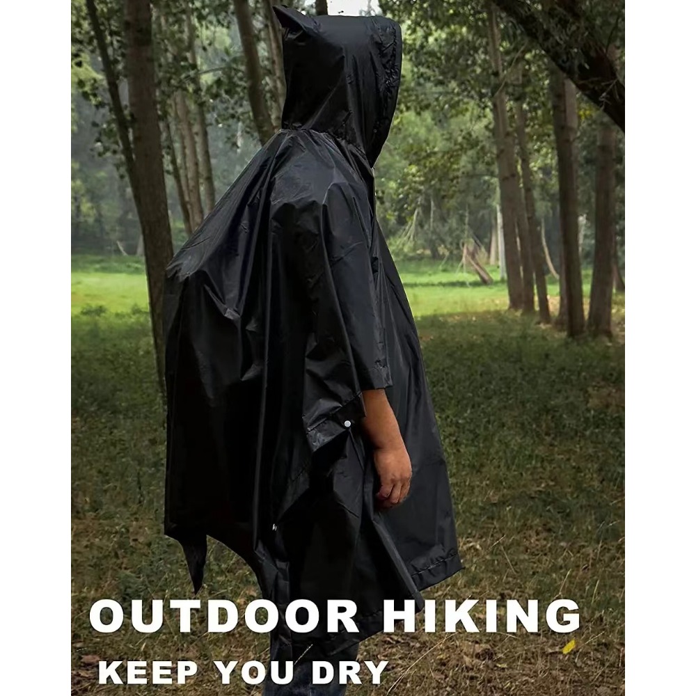 Waterproof Rain Poncho Lightwe – Cycling Rain Jacket Commute recenzja i cena
