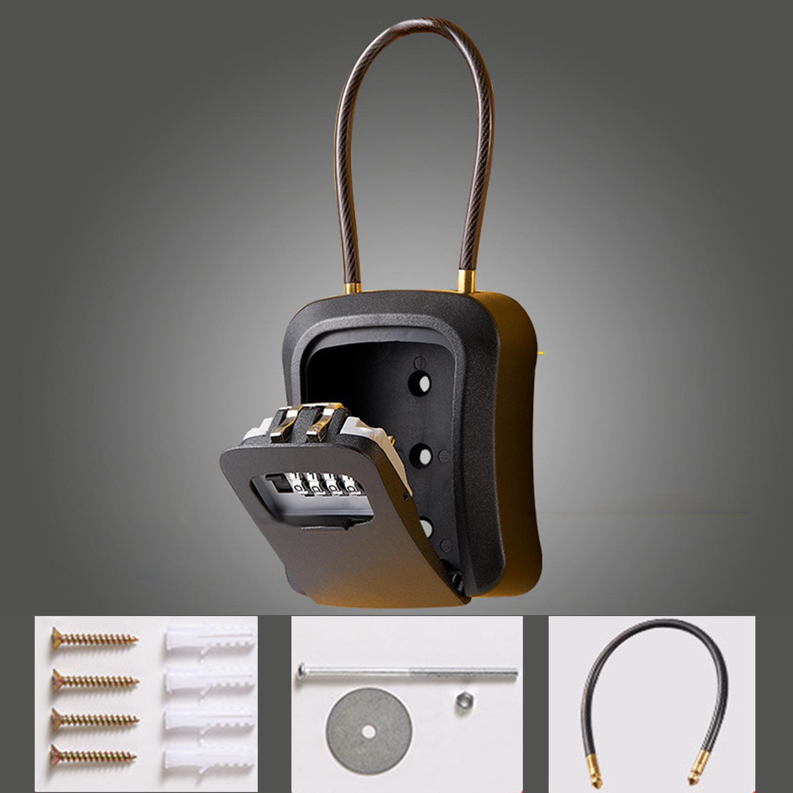 Key Lock Box Key Security Box  – Chain Lock Combination recenzja i cena