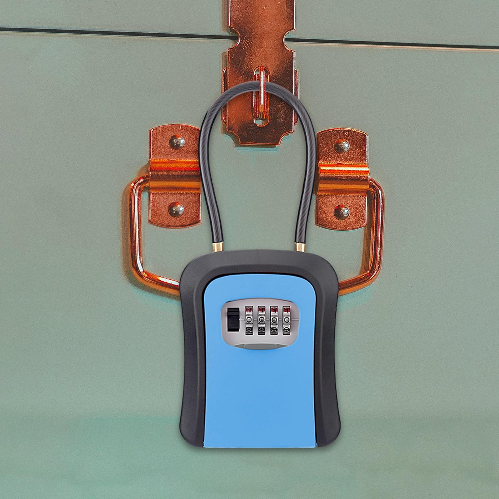 Key Lock Box Key Security Box  – Chain Lock Combination recenzja i cena
