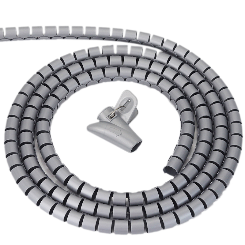 5M Wire Storage Tube Clips Cab – Cable Lock Flexible recenzja i cena