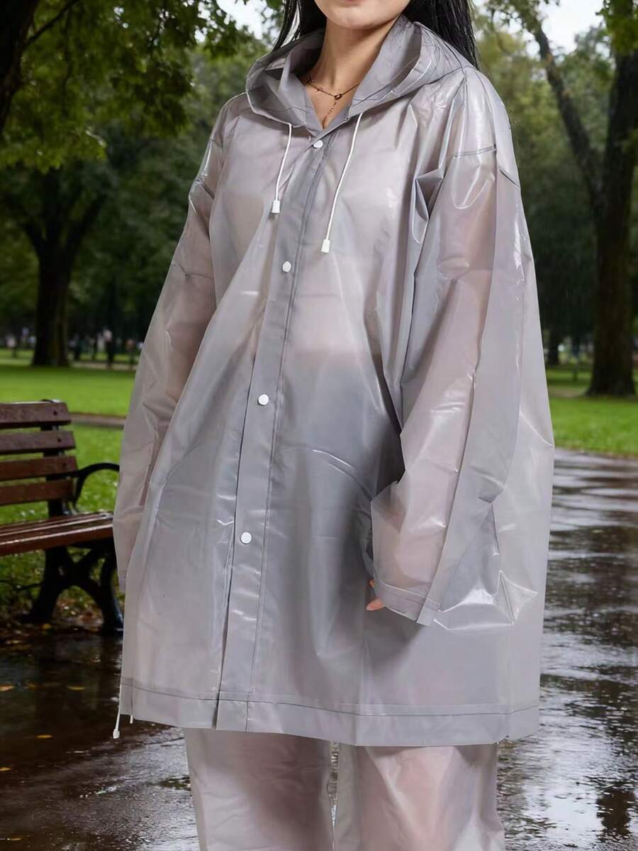 2pcs Unisex full-body rain sui – Cycling Commuter Rain Jacket recenzja i cena
