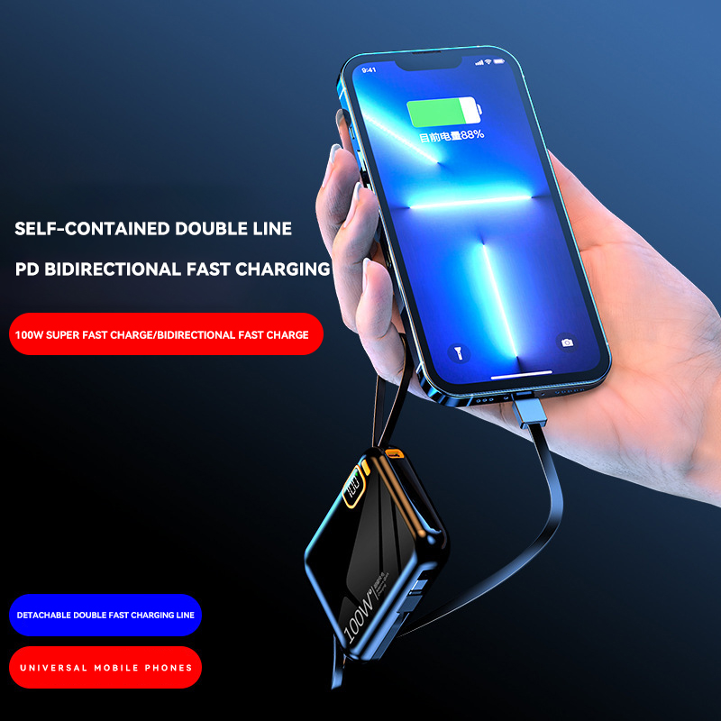 50000mAh Power Bank 100W Detac – Usb Charger Dynamo recenzja i cena