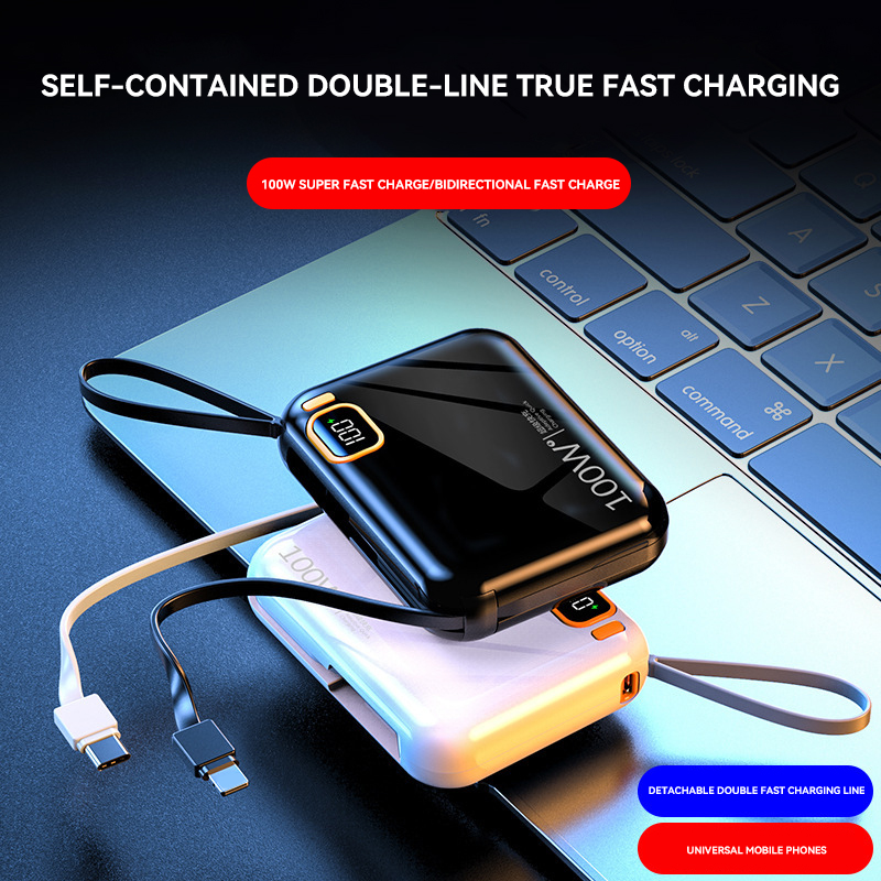 50000mAh Power Bank 100W Detac – Usb Charger Dynamo recenzja i cena