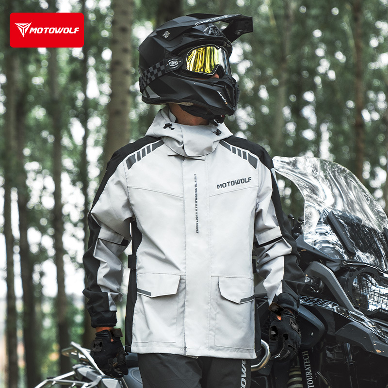Motowolf Reflective Motorcycle – Cycling Commute Jacket recenzja i cena